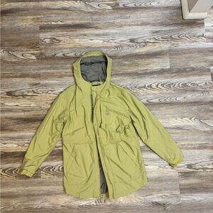 Carhartt Women's Rain Defender Relaxed Fit Lightweight Coat in dry clay color